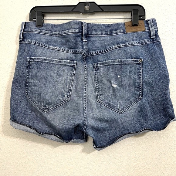 Wildfox Womens Shorts Size 31 Live Boyfriend Short Hideout Distressed L3 - Picture 2 of 8